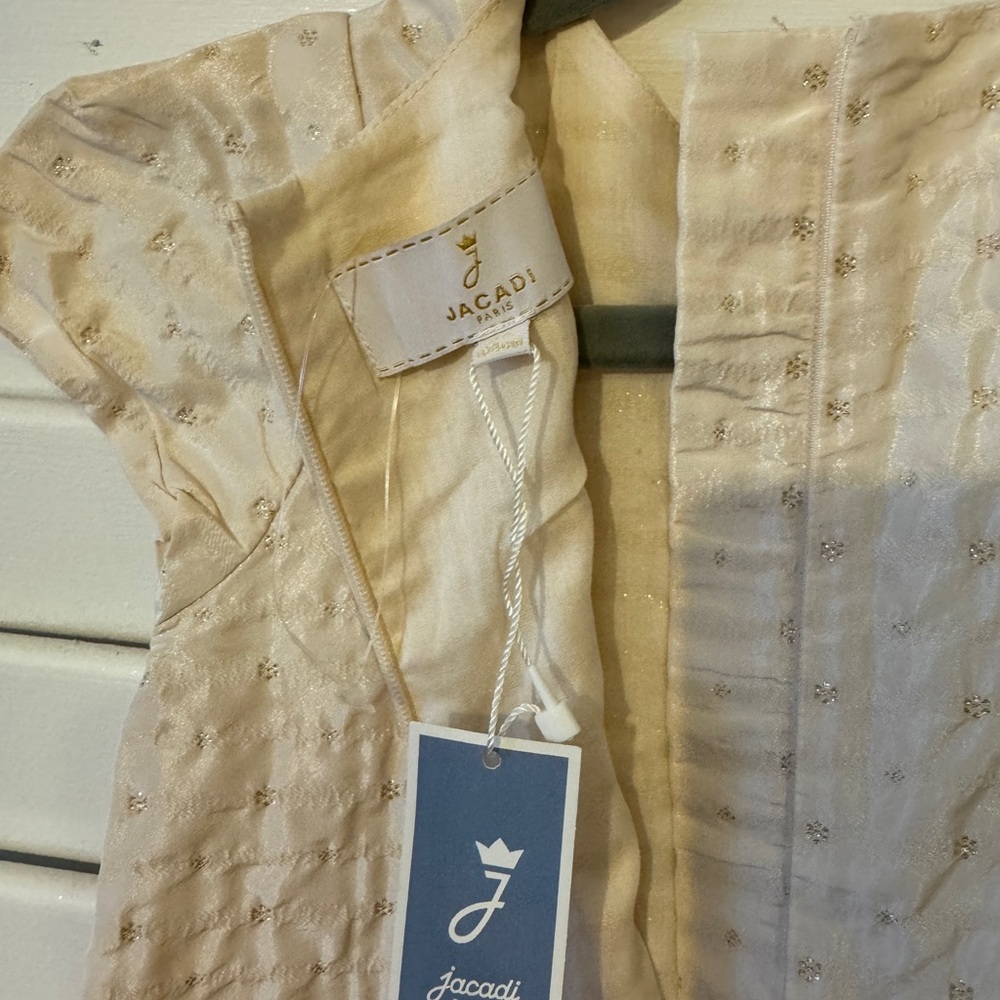 NWT Jacadi Robe Avec Manches - Picture 2 of 5